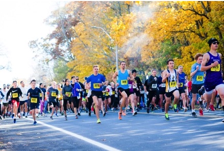 Runners in Battle Green Run